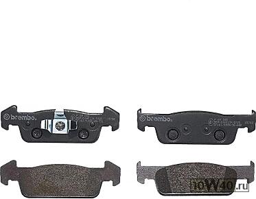 КОЛОДКИ ТОРМОЗНЫЕ ДИСКОВЫЕ DACIA SANDERO II 1.0 SCe 75 (B8JC, B8JD) 2016-