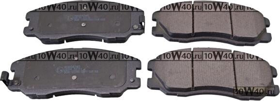 Колодки тормозные CHEVROLET CAPTIVA/OPEL ANTARA 2.0D/2.4/3.2 07- передние