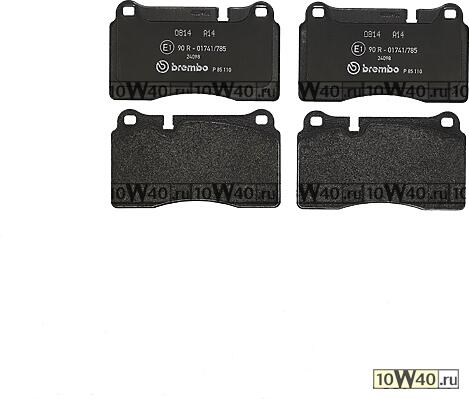 КОЛОДКИ ТОРМОЗНЫЕ ДИСКОВЫЕ VW TOUAREG VAN (7P5) 3.0 TDI 4motion 2011-2014