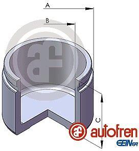 поршень тормозного суппорта | перед |