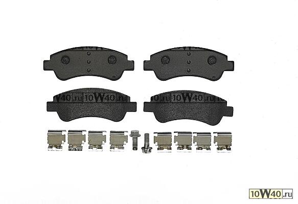 колодки тормозные дисковые передн. citroen (df-psa) c2 (t11) 10 / 06-12 / 14 / citroen berlingo (mf) 07