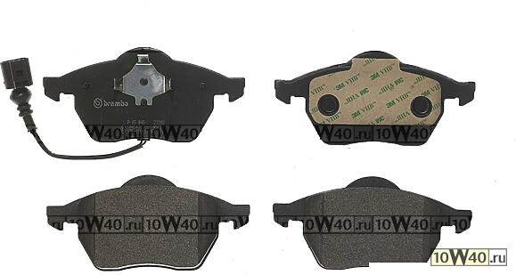 КОЛОДКИ ТОРМОЗНЫЕ ДИСКОВЫЕ VW POLO (9N_, 9A_) 1.8 GTi Cup Edition 2006-2009