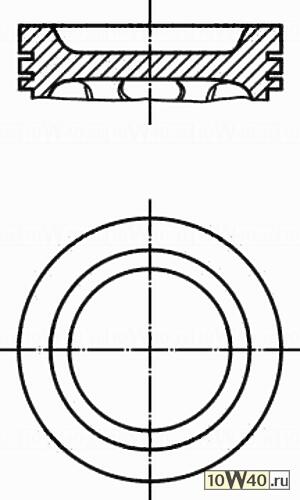  d82.7x1.5x1.75x3 +0.25  Renault Espace/Laguna 2.0 F3R722/723 93-01