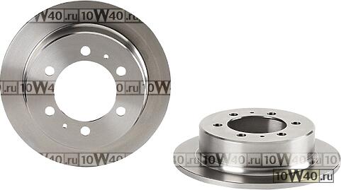 диск тормозной задний  Daewoo Korando/Musso 2.0-2.9D/TD 99>