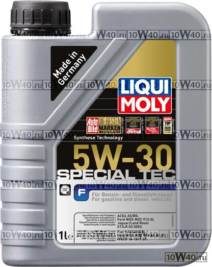 Масло моторное синтетическое 1л - НС-синт. мот.масло Special Tec F 5W-30 A5,B5