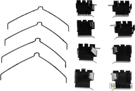 монтаж.к-т для уст-ки.торм.колодок