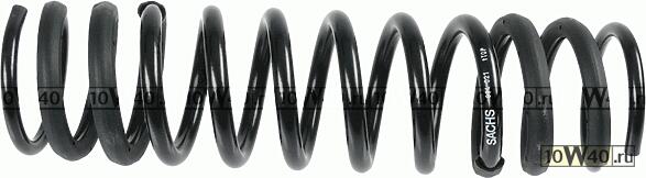 Пружина задняя