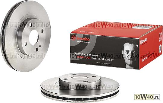 Код оригинала: BJ1Y3325X, <BR>Диск торм пер вент MAZDA 323 98-