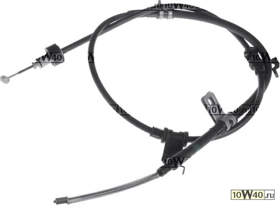 Трос ручного тормоза  GETZ 02- 1590мм зад.лев.