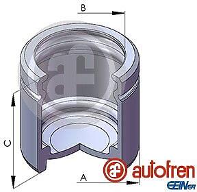 Поршень суппорта MAZDA 3/ 6 / FORD FOCUS/ KUGA /VW TRANSPORTER / HONDA ACCORD