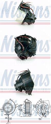 вентилятор отопителя салона - opel astra g  98-