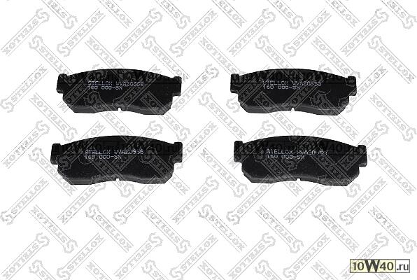 160 000-SX_=293FDB=572206B !колодки дисковые п. Nissan Sunny 1.3-1.6 & 12V 82-91