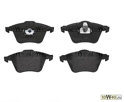 Колодки тормозные дисковые передн, FORD: FOCUS II 2.5 ST 04- / FORD AUSTRALIA: FOCUS 2.5 i XR5 Turbo