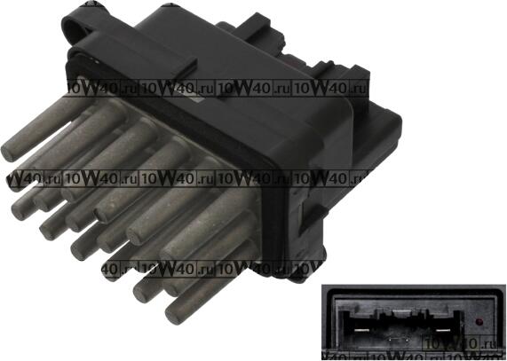 резистор вентилятора печки\ford fiesta / focus / galaxy / mondeo 1.25-2.5 / 1.4tdci-2.2tdci 03>