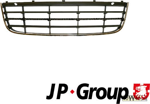 Решетка переднего бампера, центральная / VW Golf V, Jetta 06~10