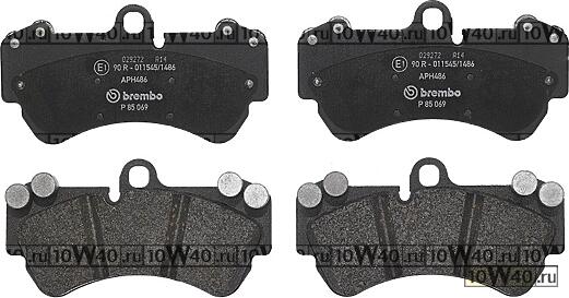 КОЛОДКИ ТОРМОЗНЫЕ ДИСКОВЫЕ MERCEDES-BENZ G-CLASS (W463) AMG G 65 (463.274, 463.275) 2015-