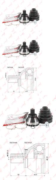 ШРУС наружный подходит для LAND ROVER Freelander 2 2.2D-3.2 06-14 CO-3832