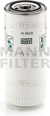 фильтр масляный h210 d93 1-12 unf\ daf, jcb, neoplan, volvo