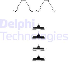 ремк-т торм.колодок зад.  Mazda MX-6 2.0/2.5i 24V 92>/Xedos 6 2.0 V6 94>