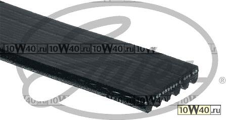 6PK1255 // Поликлиновый ремень привода вспомогательных агрегатов Micro-V // GATES GATES