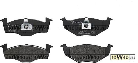 Код оригинала: 1H0698151A, <BR>Комплект тормозных колодок SEAT CORDOBA (6K2/C2) 1.0 CL Kw 33 02/93 - 06/96 F