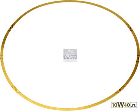 Уплотнительное кольцо прокладка гильзы Scania DSC14 медное 0.3 mm 3121530 DT