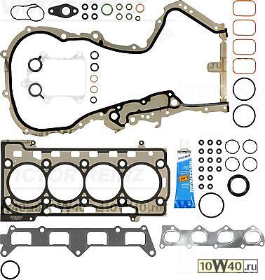 Комплект прокладок двигателя Audi. VW 1.4TSI BLG 05>
