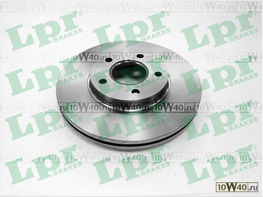 Диск тормозной FORD TRANSIT/TOURNEO CONNECT 1.8/1.8D 02- передний вент.