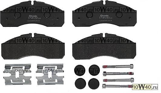 КОЛОДКИ ТОРМОЗНЫЕ ДИСКОВЫЕ MERCEDES-BENZ SPRINTER 5-t Platform/Chassis (B905) 04/01-05/06 / MERCEDES