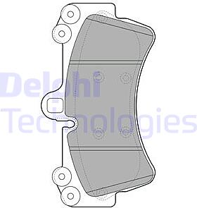 КОЛОДКИ ТОРМОЗНЫЕ ПЕР. VW TOUAREG AUDI Q7 02-