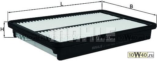 Фильтр воздушный : GRAND SANTA FE 2.2CRDi 4WD 13-, SANTA FE III (DM) 2.0CRDi/2.2CRDi/4WD 12-  : SORENTO II (XM) 2.0CRDi/2.2CRDi/4WD 09-