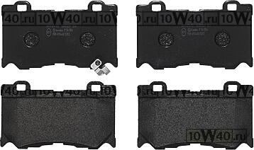 колодки дисковые передние\ infiniti g37 08> / m37 / m56 11>, nissan 370z 09-11
