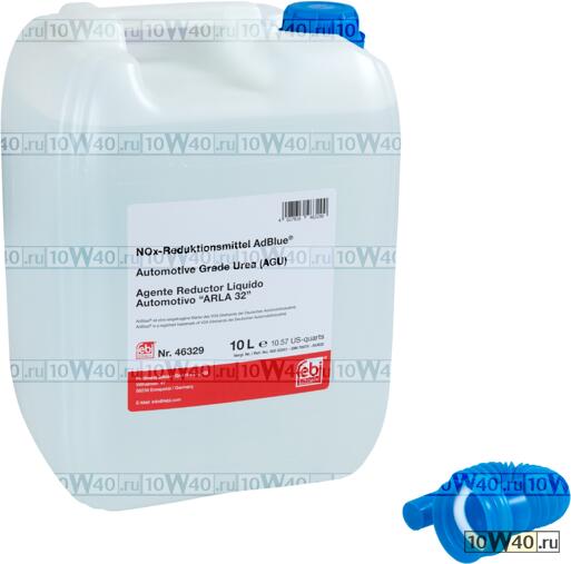 водный раствор мочевины adblue 10л.