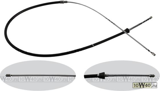 Трос ручного тормоза (L/R) /1588/923 mm./