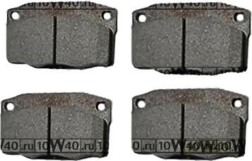 передние тормозные колодки (к-т) nexia