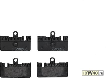 КОЛОДКИ ТОРМОЗНЫЕ ДИСКОВЫЕ LEXUS LS (_F3_) 08/00-08/06