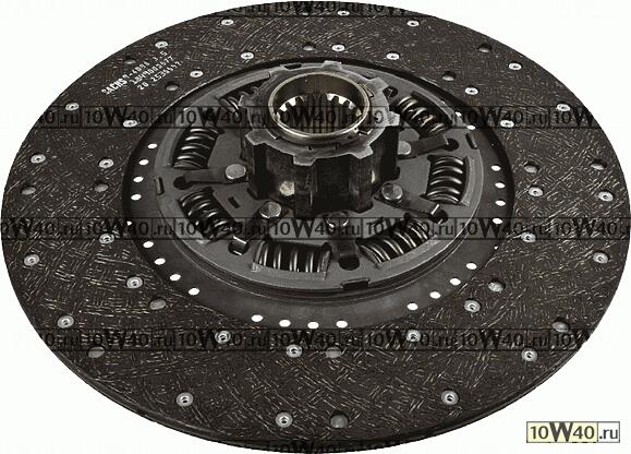 диск сцепления 400wgvz сторона двигателя 50x55-20n \rvi ae420 / 520 midr06.35.ee9