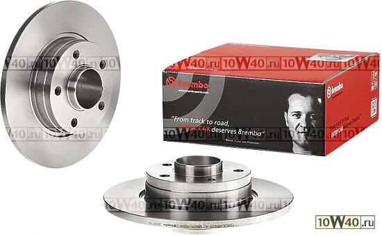 диск тормозной задний с подш. и кольцом abs\ nissan primastar 1.9-2.5d 01>