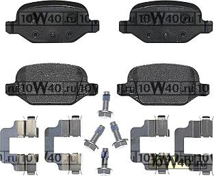 КОЛОДКИ ТОРМОЗНЫЕ ДИСКОВЫЕ LADA VESTA (GFL_) 1.8 Sport (GFLS3) 2019-