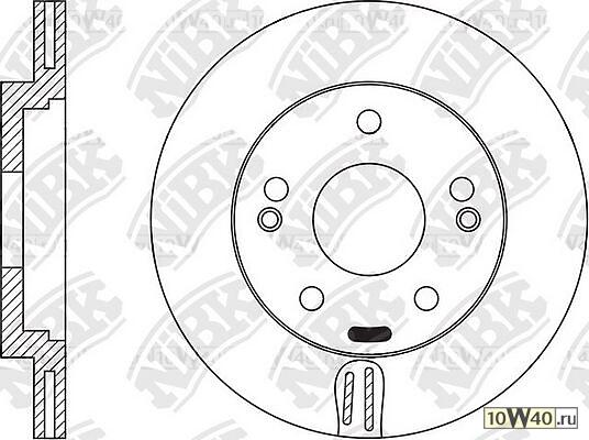 rn1562 диск тормозной передний\  elantra III / i30 / veloster 1.4-1.8 / 1.4d / 1.6d 10>, cee