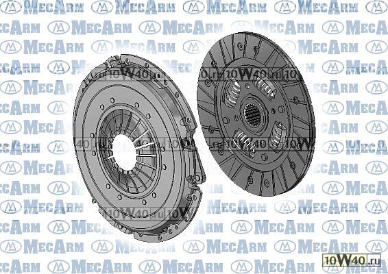 Комплект сцепления без выжимного подшипника