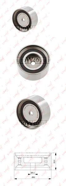 ролик натяжного механизма / грм toyota land cruiser prado(120 / 150) 3.0d 02> / land cruiser(70 / 90