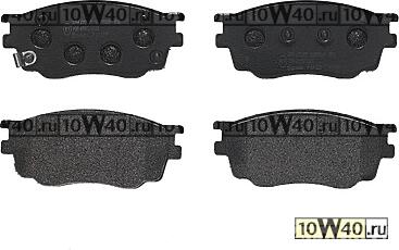 КОЛОДКИ ТОРМОЗНЫЕ ДИСКОВЫЕ BESTURN (FAW) B50 1.6 2009-