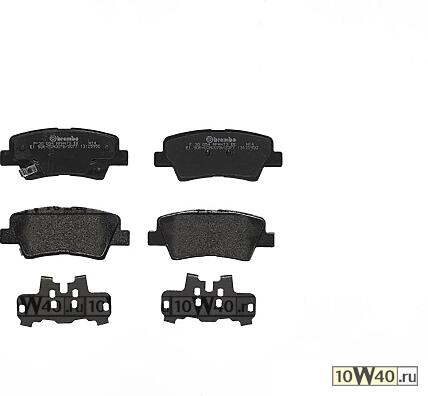 КОЛОДКИ ТОРМОЗНЫЕ ДИСКОВЫЕ ЗАД  OPIRUS 3.8I V6 06