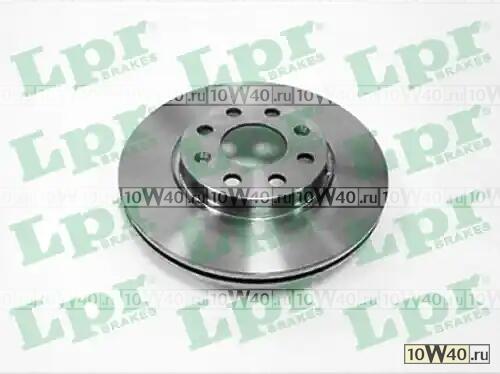 Диск тормозной OPEL CORSA D 06-/FIAT PUNTO 09- передний вент.