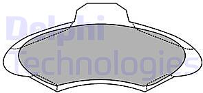 Колодки тормозные дисковые Cielo,Espero,Tico, Escort,Escort 55,Escort 75,Escort Classic,Escort-Expre