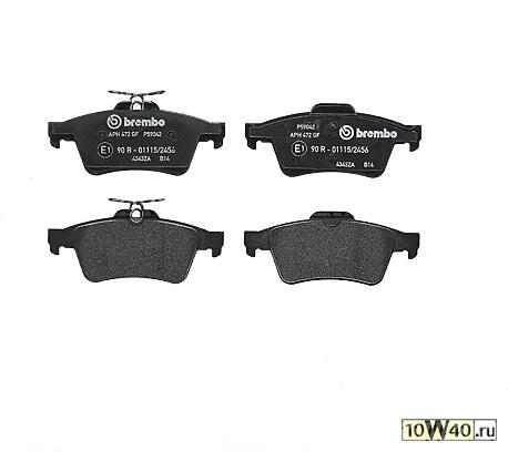 КОЛОДКИ ТОРМОЗНЫЕ ДИСКОВЫЕ FORD FOCUS III Turnier 2.0 TDCi ST 2014-