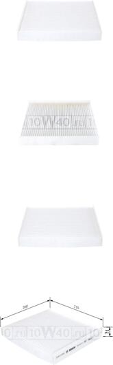 фильтр салона\ ford transit 2.0-3.2tdci 06>