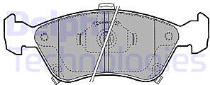 колодки дисковые п.  Toyota Avensis 1.6i-2.0i 16V/2.0TD 97-00