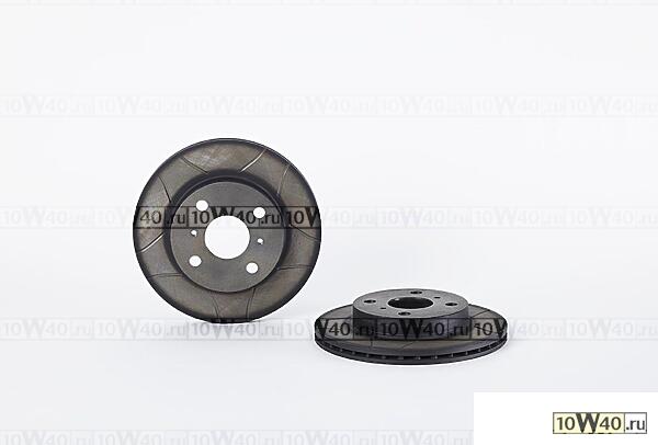 диск тормозной передний\ toyota yaris 1.0-1.4d 99>